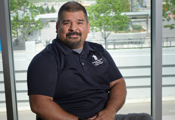 image of Josue Cordova smiling is his wheelchair
